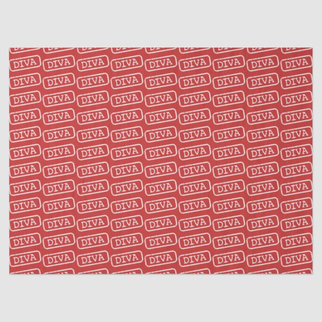 "DIVA" TISSUE PAPER (Front)