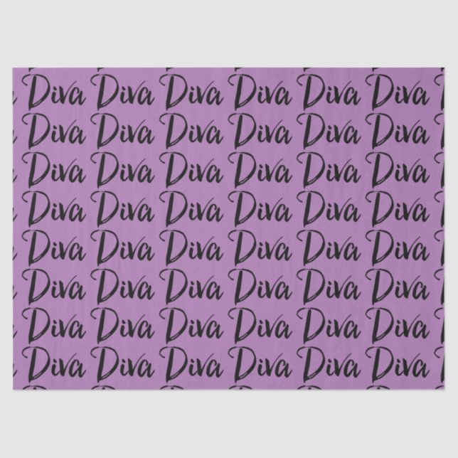 “DIVA” TISSUE PAPER (Front)