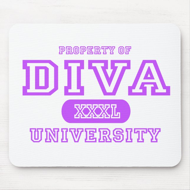Diva University Mouse Pad (Front)