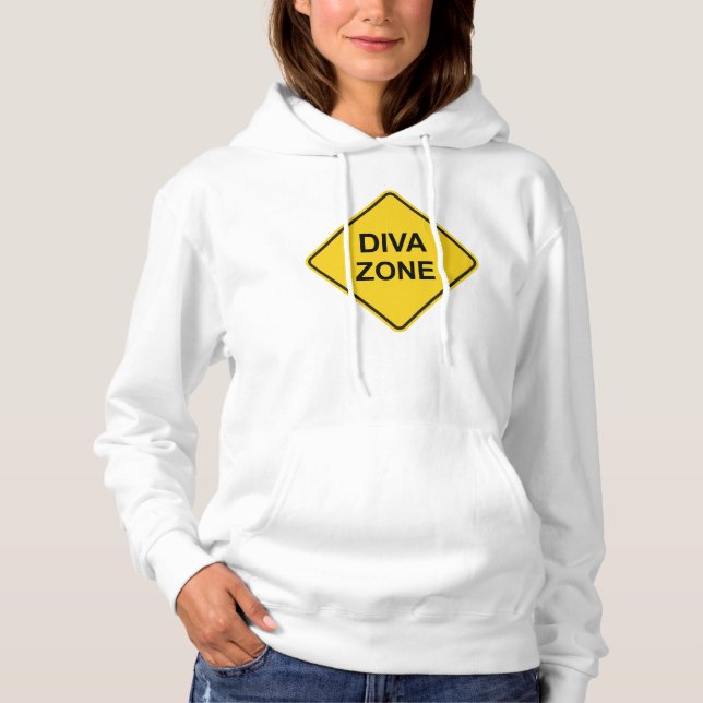 Diva Zone Hoodie (Front)
