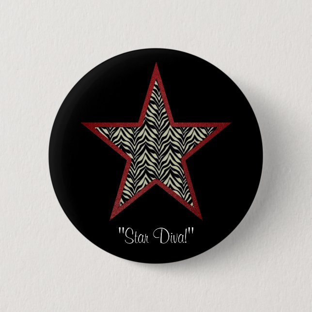 Divalicious Collection 6 Cm Round Badge (Front)