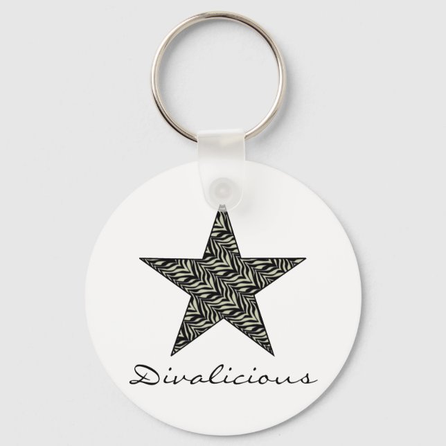 Divalicious Collection Key Ring (Front)