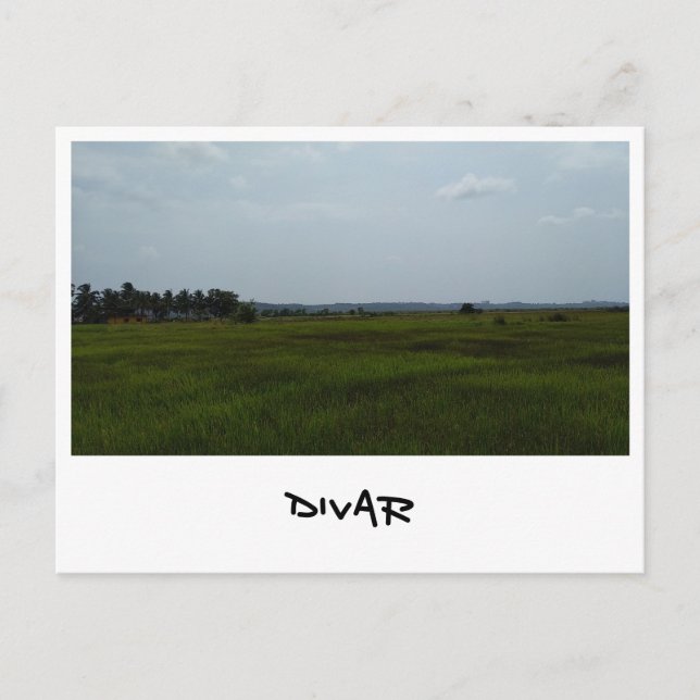 Divar, Goa (India) Postcard (Front)