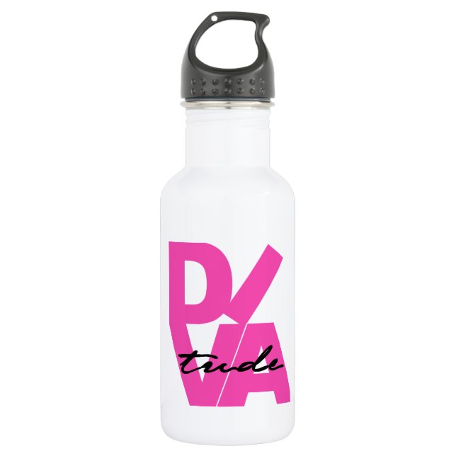 "DIVAtude” 532 Ml Water Bottle (Front)