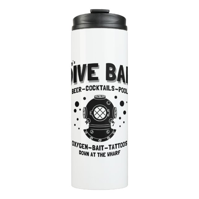 Dive Bar Thermal Tumbler (Front)