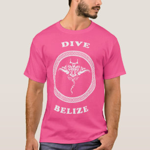 Dive Belise Tribal Stingray Vacation Diving T-Shirt