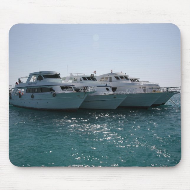 Dive Boats Mouse Pad (Front)