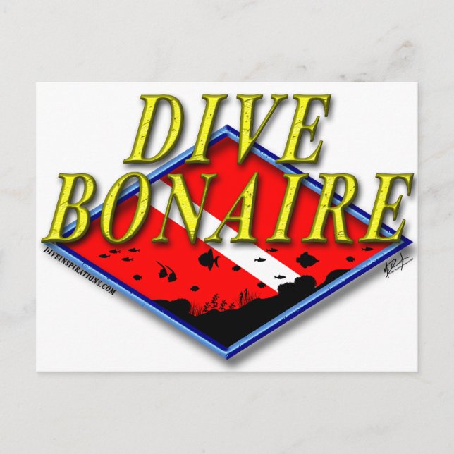 Dive Bonaire Postcard (Front)