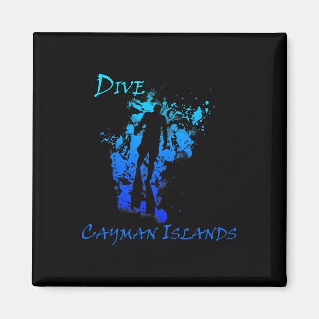 Dive Cayman Islands  Magnet (Front)