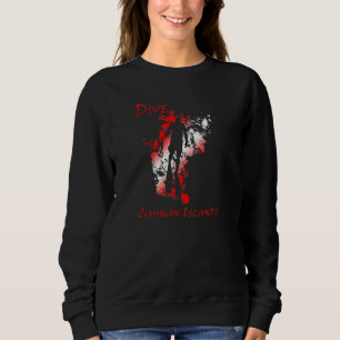 Dive Cayman Islands West Indies Vacation Diving Sweatshirt