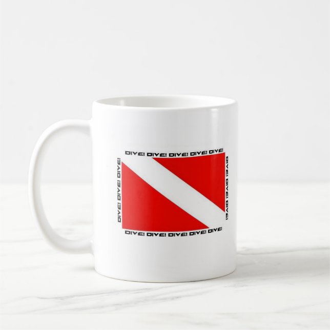 Dive! Coffee Mug (Left)