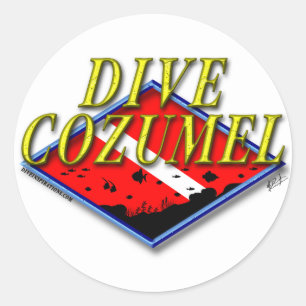 Dive Cozumel Sticker