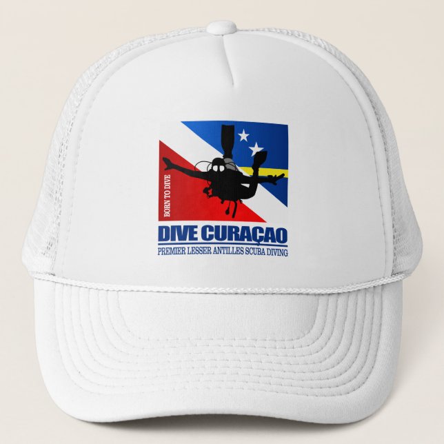 Dive Curacao DF2 Trucker Hat (Front)