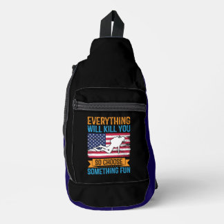 Dive Deep With Joyful Spirit Sling Bag