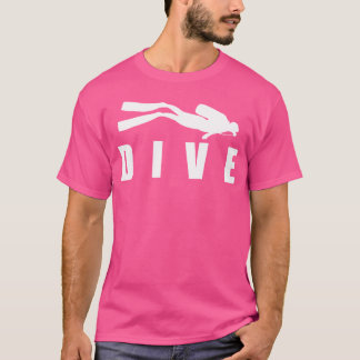 Dive Diving Diver Scuba Diving Licensed Diver Deep T-Shirt
