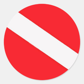 Dive Flag Sticker