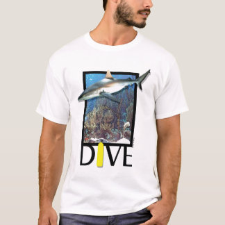 Dive Groupy, diving, shark T-Shirt