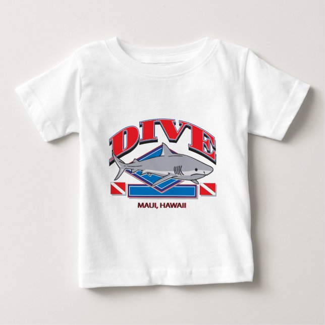 Dive Hawaii, Baby T-Shirt (Front)