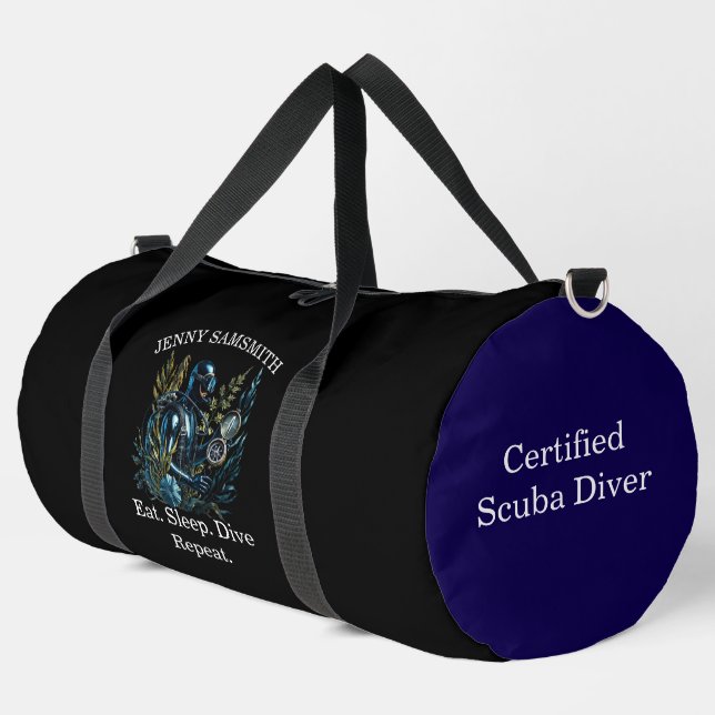 Dive In: Fun with Every Splash! Duffle Bag (Left Corner)