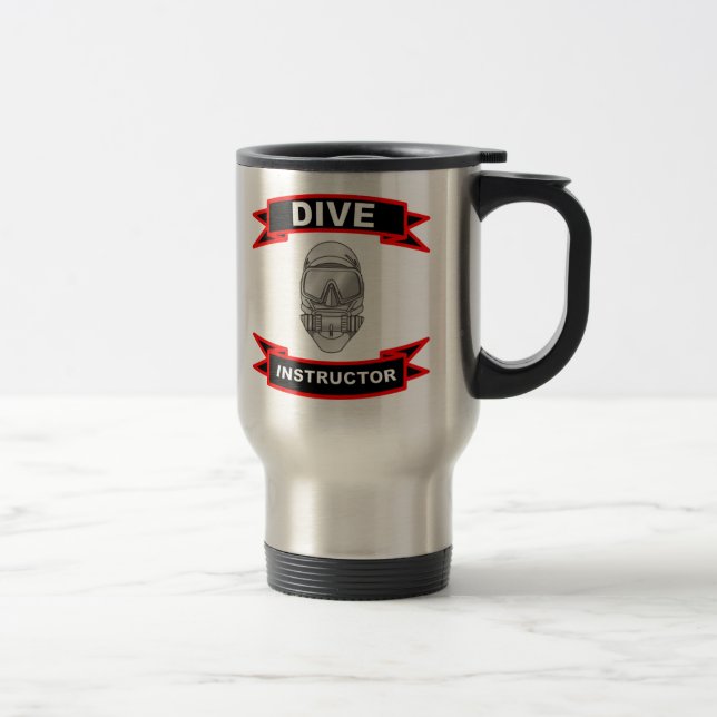 Dive Instructor Travel Mug 1 (Right)