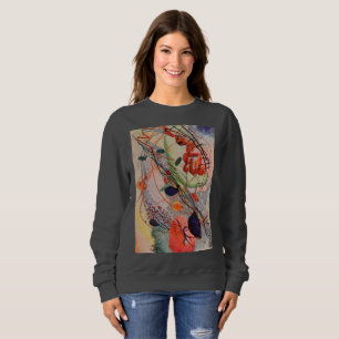 Dive into Emotion: Aquarell Symphony by Kandinsky Sweatshirt