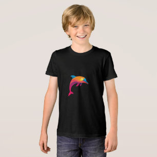 "Dive into Fun with Dolphins!" Tri-Blend Shirt