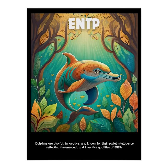 Dive into Innovation: ENTP Poster (Front)
