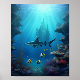 Dive into mystery poster