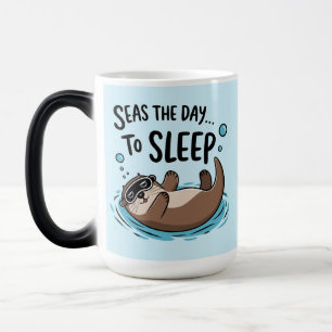 "Dive into Relaxation with Seas the Day Magic Mug