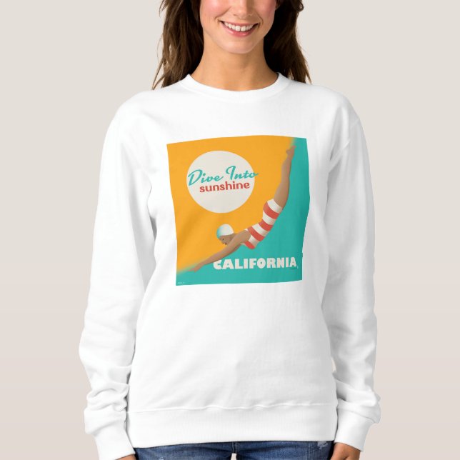 Dive Into Sunshine | California Sweatshirt (Front)