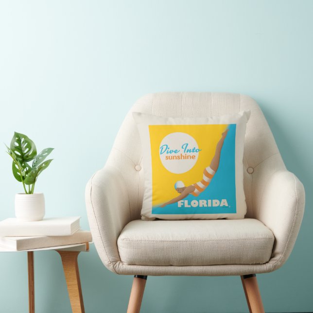 Dive Into Sunshine | Florida Cushion (Chair)
