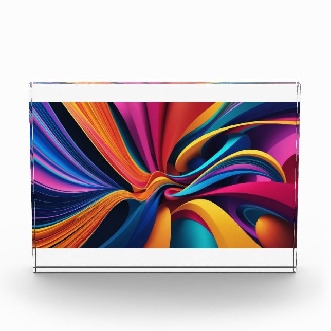 Dive into the World of Abstract Art Painting! 🖼️  Photo Block (Front)