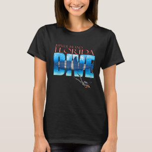 DIVE Jupiter Beach SCUBA Diving Snorkeling T-Shirt
