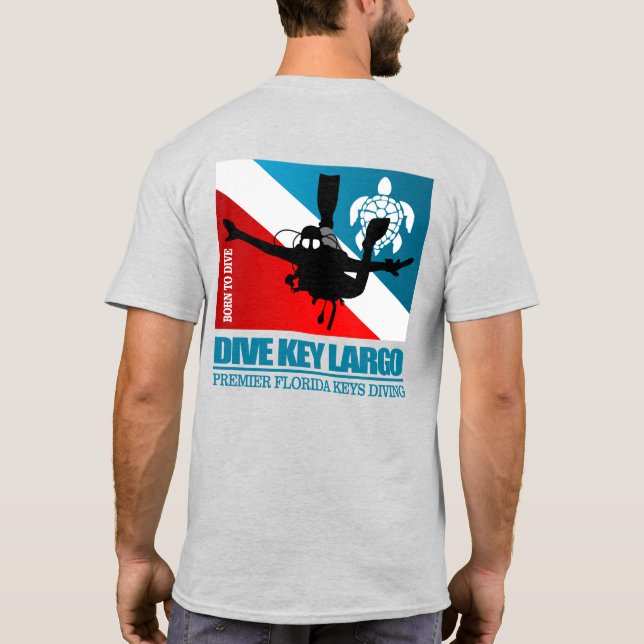 Dive Key Largo DF2 T-Shirt (Back)