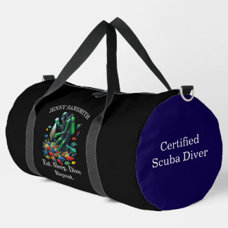 Dive Life: Ocean Adventures Await! Duffle Bag