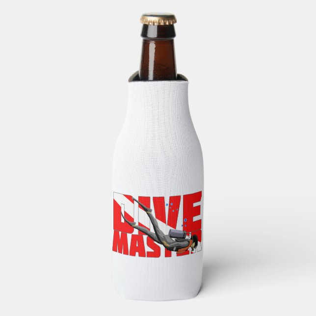 Dive Master Bottle Cooler (Bottle Front)