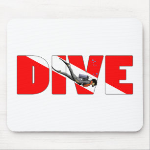 dive master mouse pad