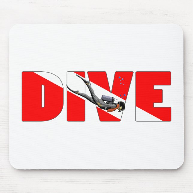 dive master mouse pad (Front)