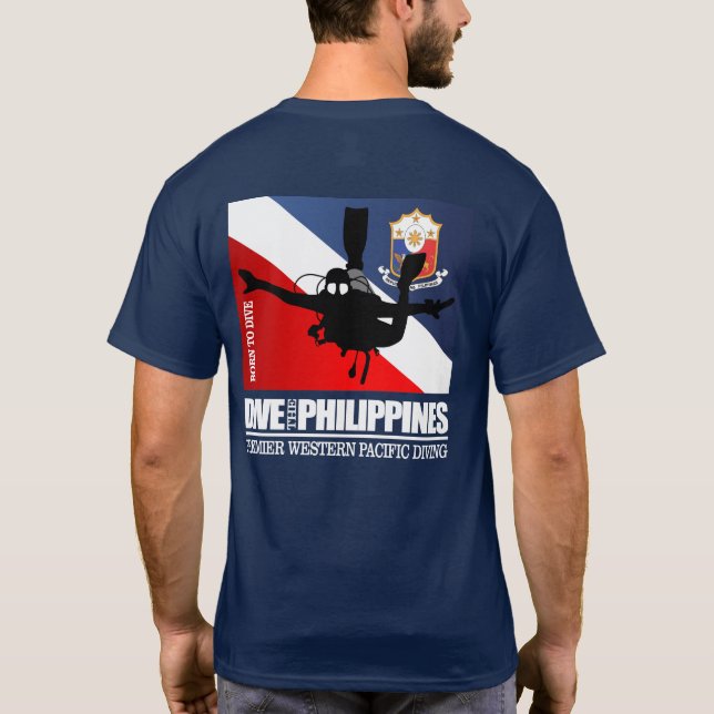 Dive Philippines DF2 T-Shirt (Back)