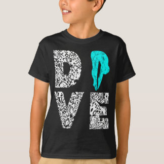 Dive Platform Diving Board Springboard Diving Dive T-Shirt