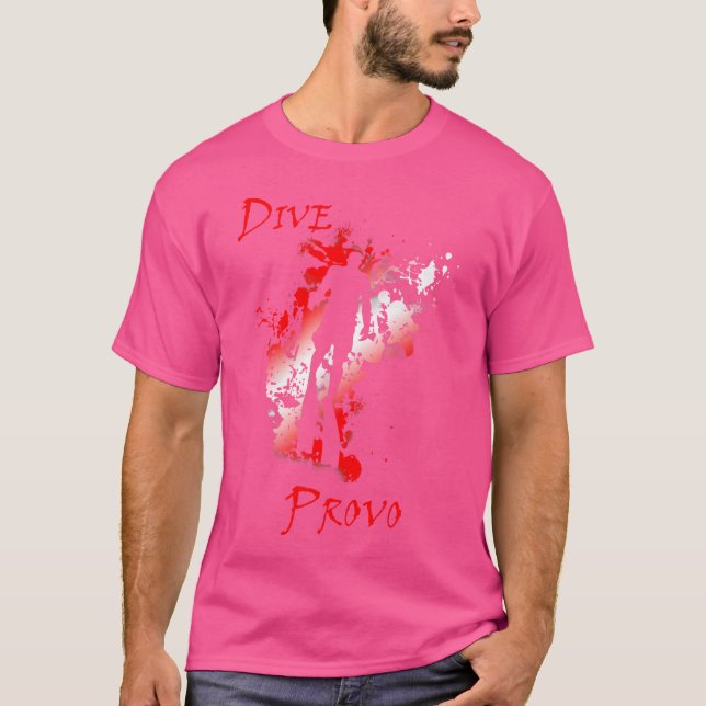 Dive Provo Vacation Diving T-Shirt (Front)