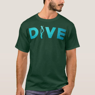 Dive Quote Freedive Spearfishing Apnea Apnoe Fans  T-Shirt