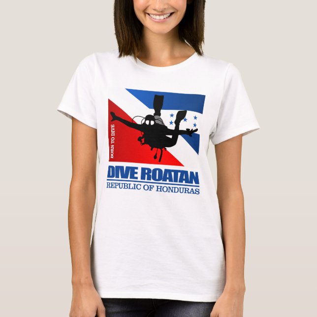 Dive Roatan DF2 T-Shirt (Front)