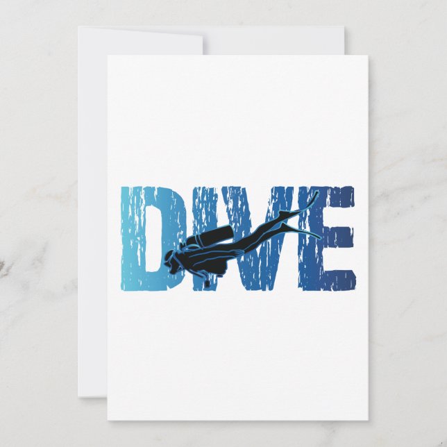 Dive Scuba Diver Horizontal (Front)