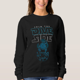 Dive Scuba Diving Diver Underwater Snorkel Travel  Sweatshirt