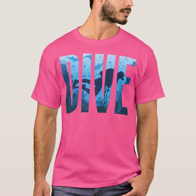 Dive Scuba Diving T-Shirt (Front)