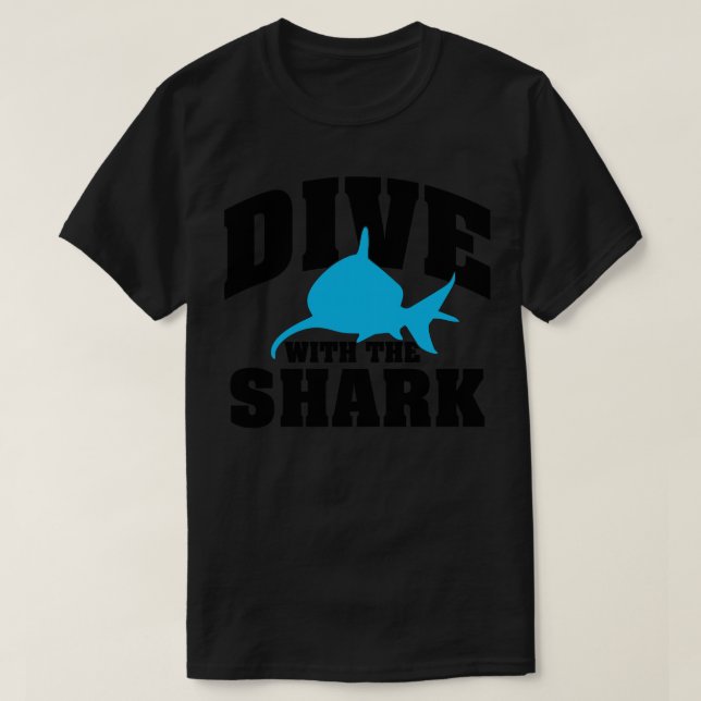 Dive shark T-Shirt (Design Front)