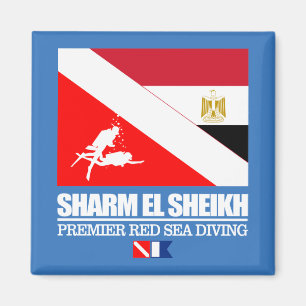 Dive Sharm el Sheikh (sq) Magnet