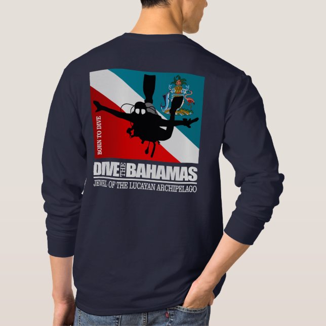 Dive The Bahamas DF2 T-Shirt (Back)