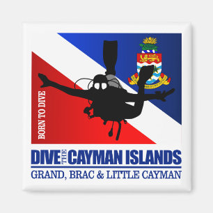 Dive The Cayman Islands DF2 Magnet